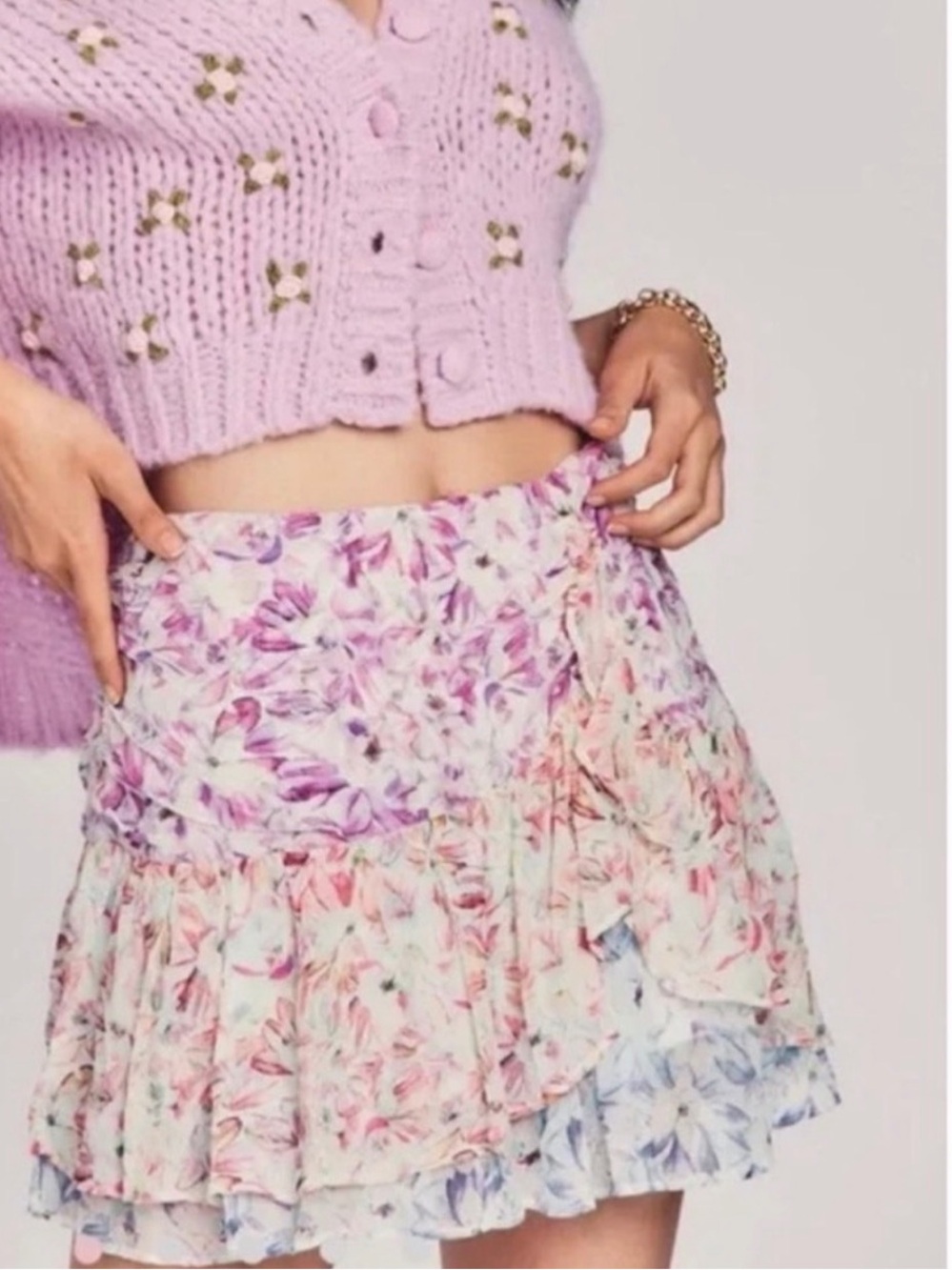 LoveShackFancy Rhodes Skirt